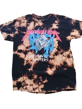 Medium etal Motivation Tie-Dye T-Shirt Nothing Else Matters Popular Poison